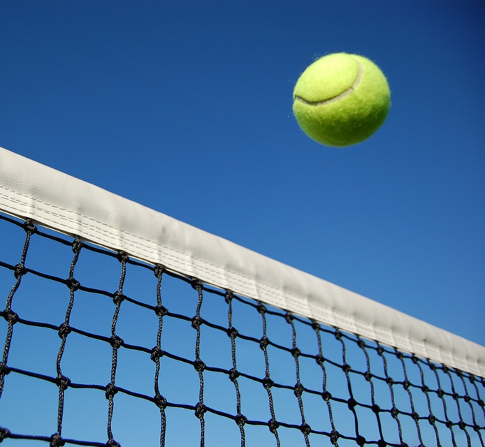 tennis conversation back and forward